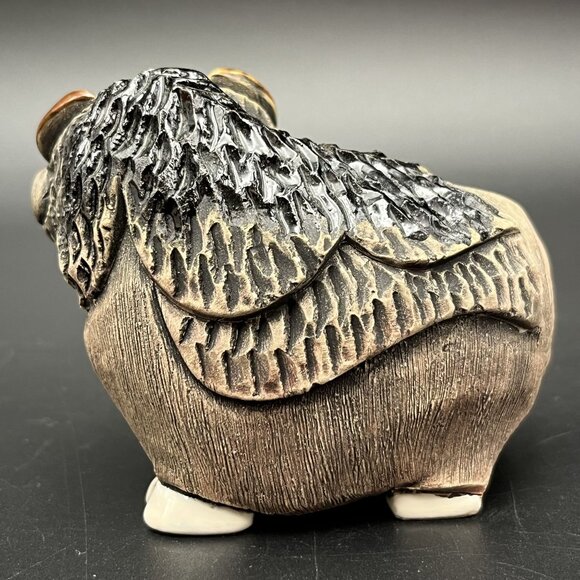 Artesania Rinconada Uruguay American Buffalo Version 2 Figurine #88 Ceramic Vtg - Picture 6 of 11